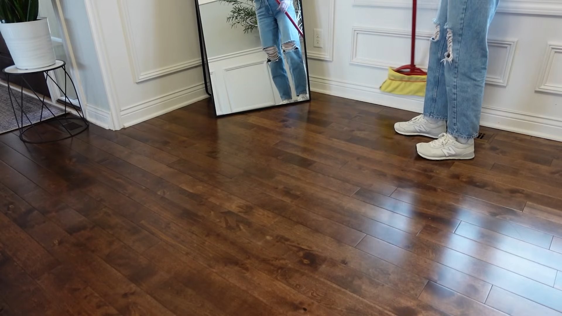 Baseboard cleaning easy hack
