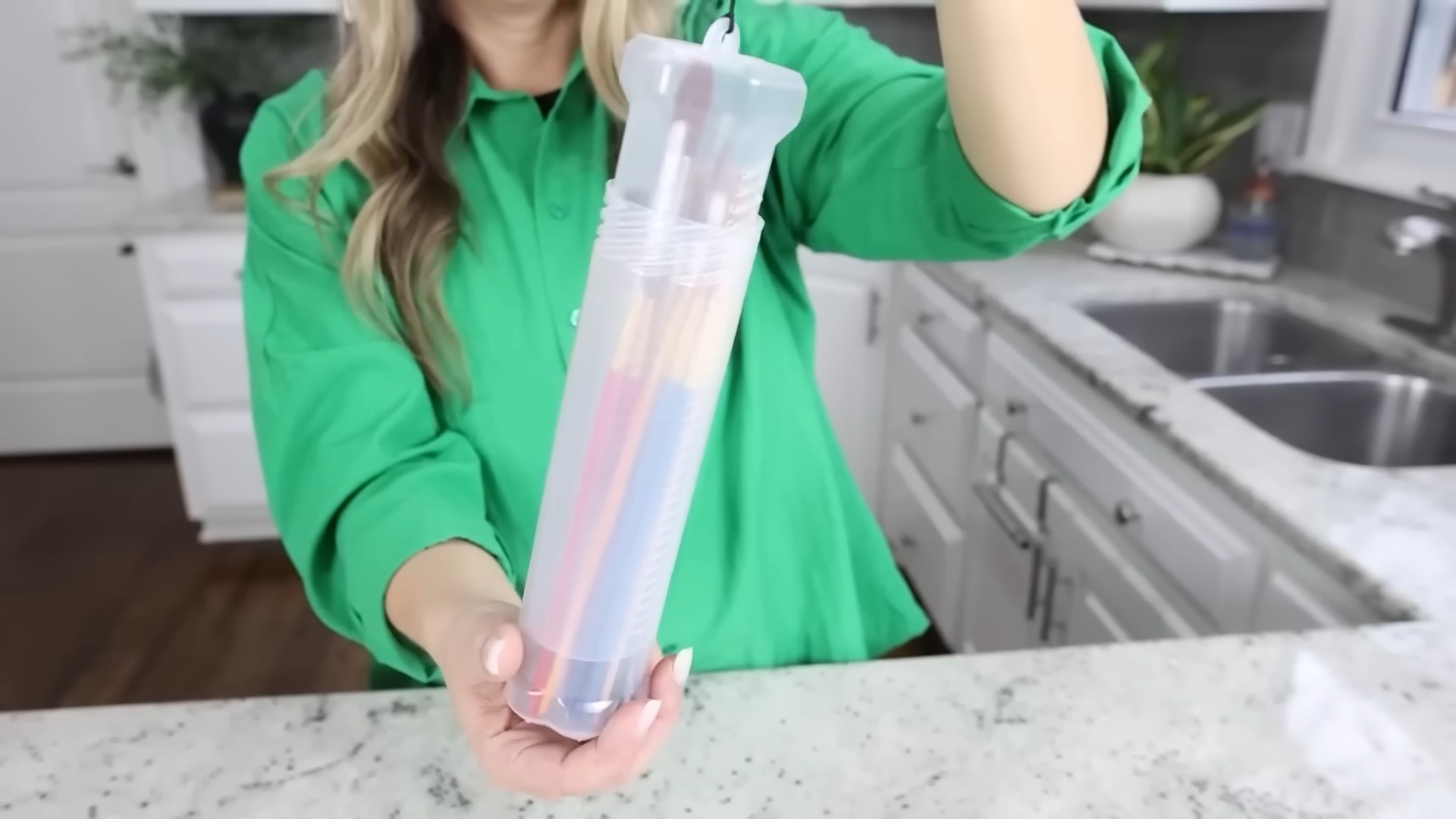 DIY Paint Brush Organizer